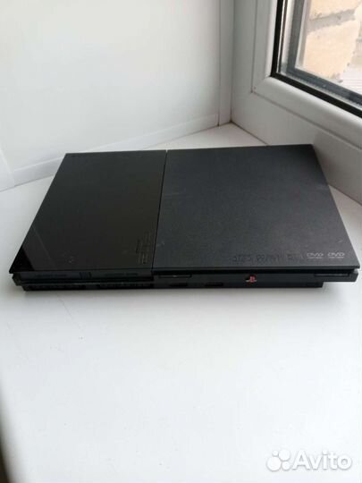 Sony playstation 2 slim рабочая, обмен присутствуе