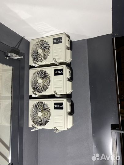 Установка кондиционеров закладка трасс