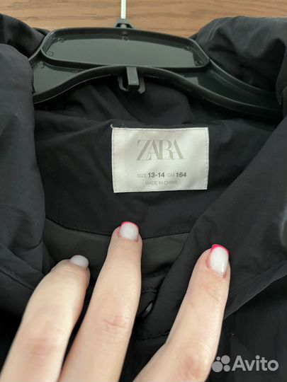 Куртка Zara на подростка. 164см