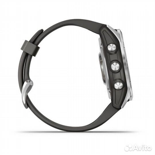 Watch Garmin Fenix 7S Silver with Graphite Band
