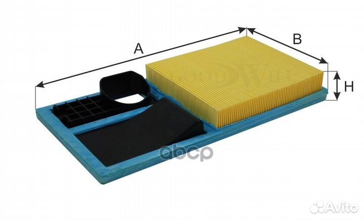 Фильтр воздушный;scoda, seat, VW