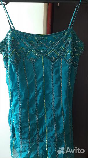 Топ натуральный шелк