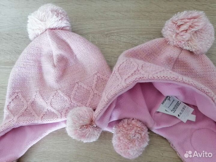 Шапки для двойни демисезон