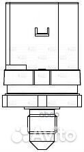 Датчик давления топлива для а/м VAG Tiguan