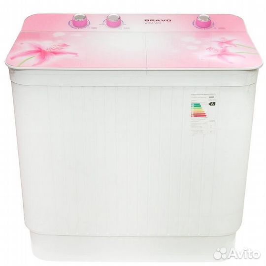 Стиральная машина Bravo WMM-55PG (стекл. крышка) Н