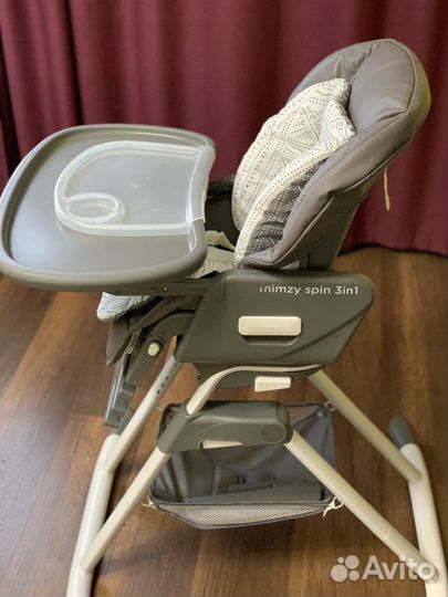 Стульчик для кормления Joie Mimzy Spin 3 in 1