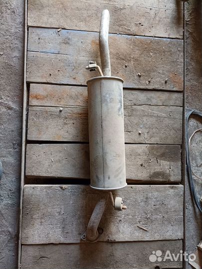 Глушитель на geely mk