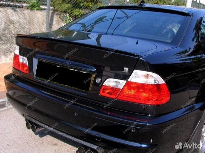 Спойлер BMW 3 E46 M3 черный глянец