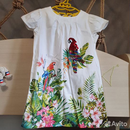 Летнее платье на девочку