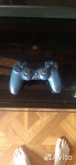 Ps3 slim прошитая, руль,мувики, джостик ps4