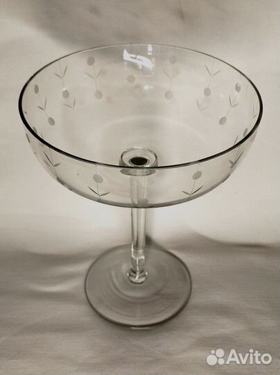 Конфетница стекло СССР