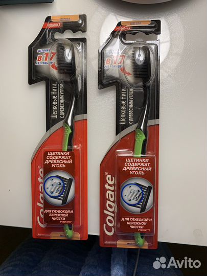 Зубная щетка colgate, 2 шт, мягкие