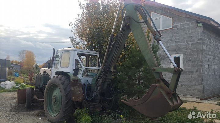 Колёсный экскаватор ЮМЗ ЭО-2621, 1984