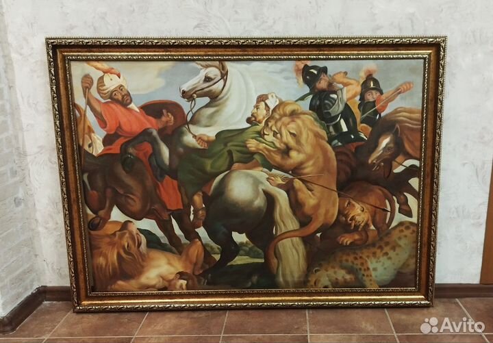 Картина маслом на холсте большая