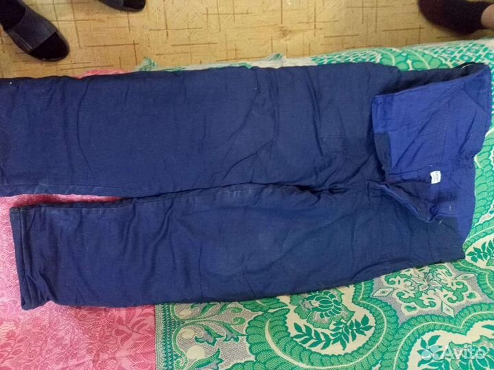 Брюки ватные