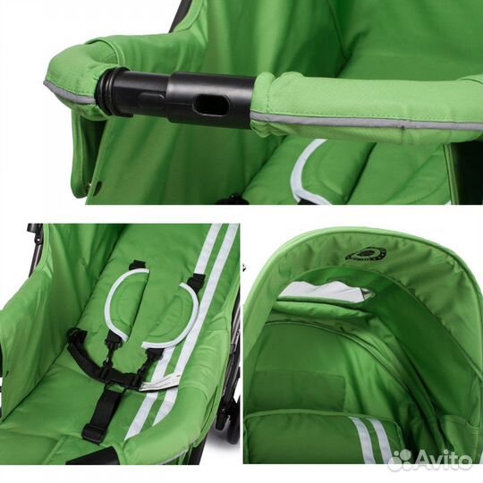 Коляска (новая) прогулочная, трость