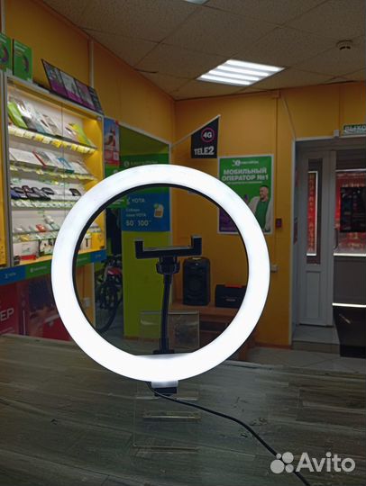 Кольцевая лампа 26 см