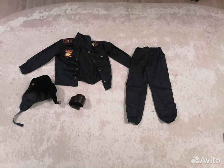 Форма танкиста для ребёнка 116-30