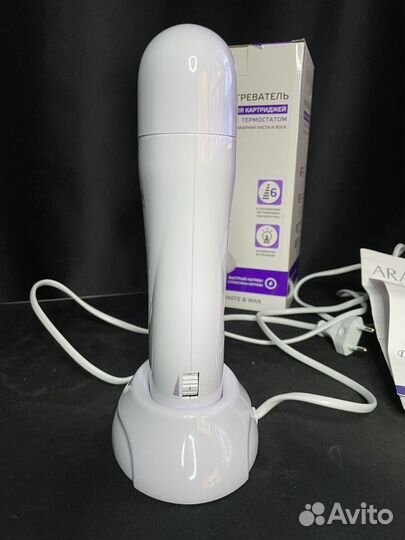 Воскоплав с термостатом картриджный aravia