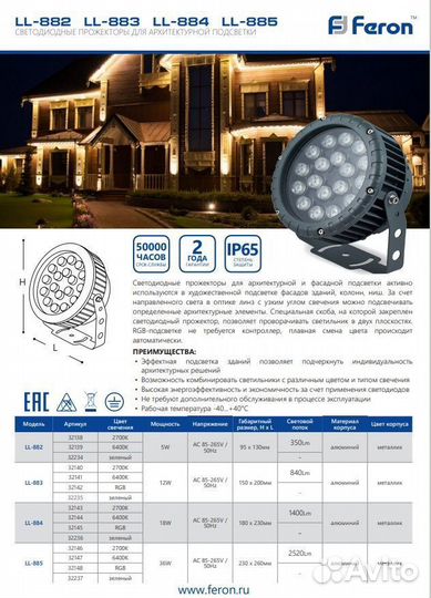 Прожектор зеленый для кустов LL-882 5W 32234