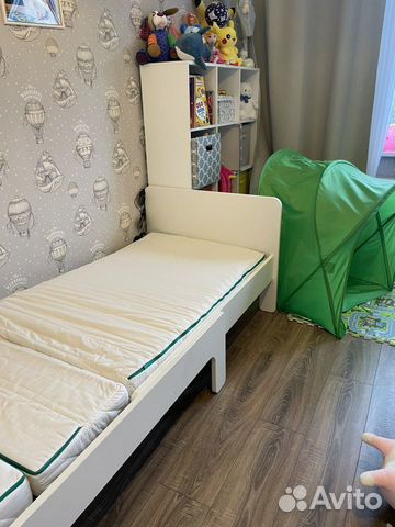 Детская кровать IKEA Slakt объявление продам
