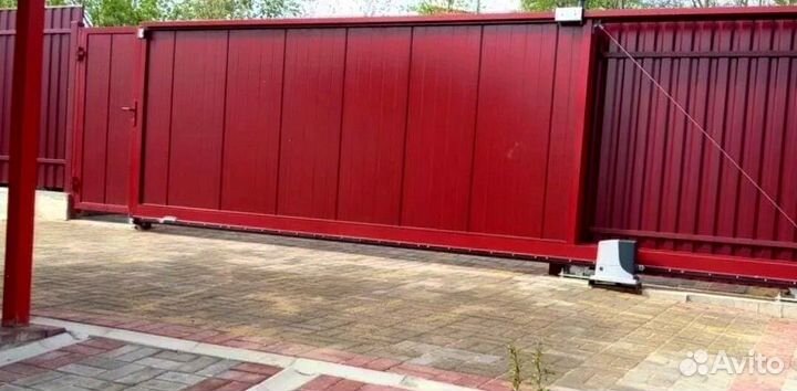 Откатные ворота заказать