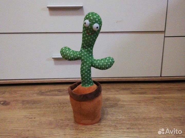 Игрушка танцующий кактус