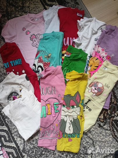 Вещи на девочку 110см