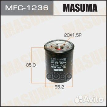 Фильтр масляный Masuma MFC-1236 Masuma
