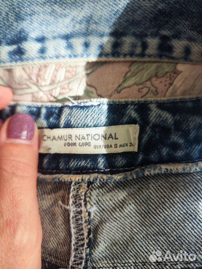 Джинсовый комбинезон женский 42 44