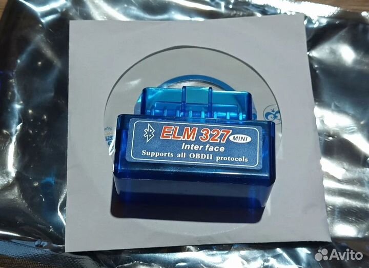 Сканер Bluetooth V2.1 Super Mini ELM327 OBD2