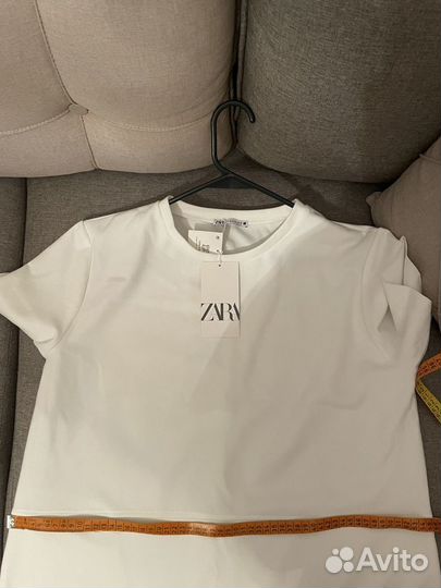 Платье zara белое xl