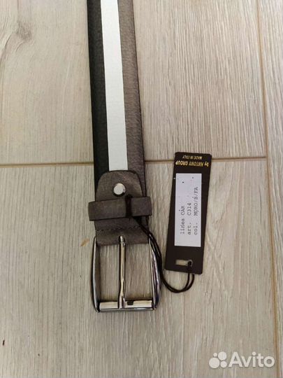 Новый Ремень silvano biagini кожаный мужской, ориг