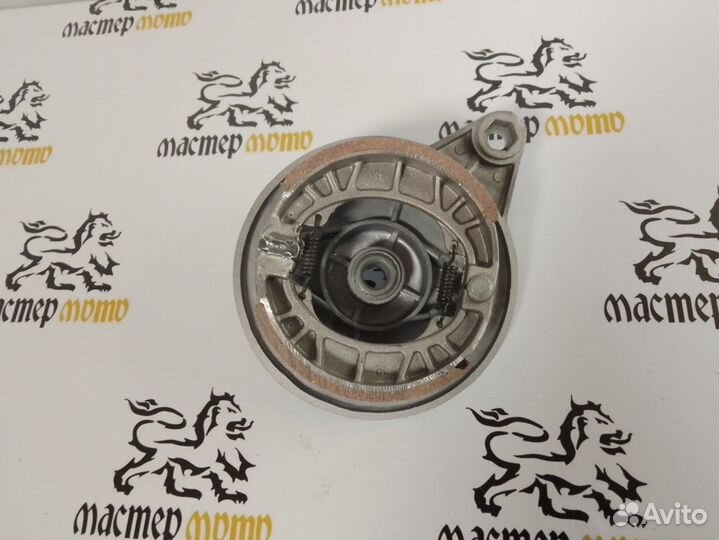 Тормоз задний, крышка с колодками для мопеда Alpha