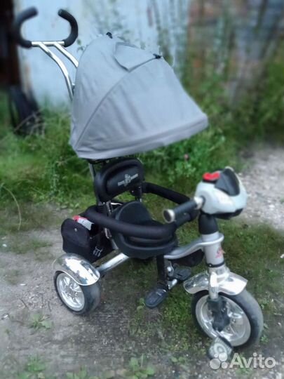 Детский трехколесный велосипед бу