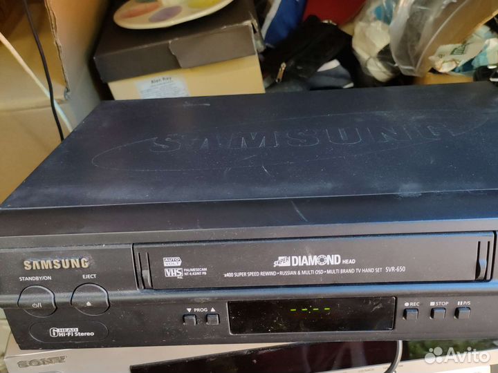 Видеомагнитофон Ssmsung SVR-650