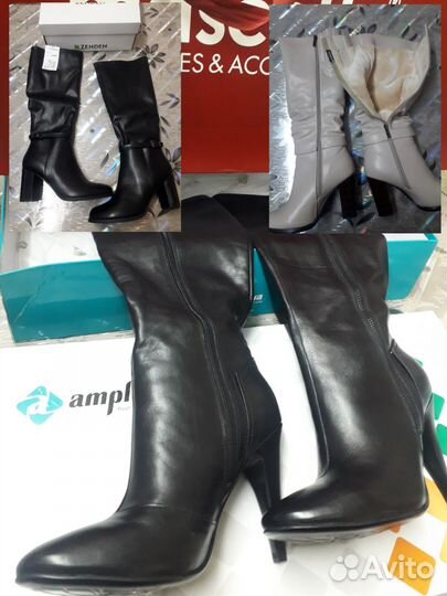 Сапоги женские зимние и осенние 37размер