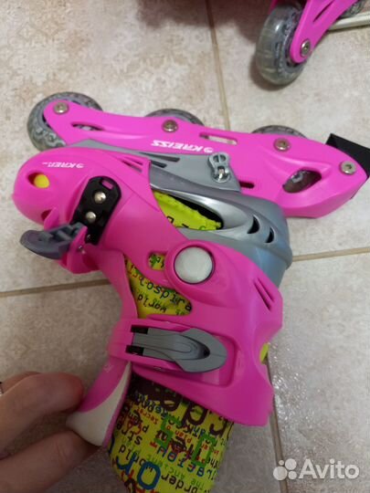 Ролики детские раздвижные 26-29 р-р kreiss