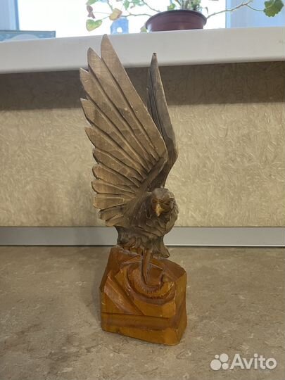 Статуэтка Орел, из дерева СССР