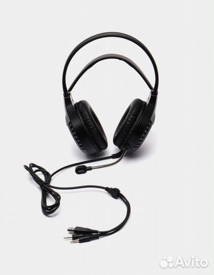 Игровые наушники с микрофоном и подсветкой