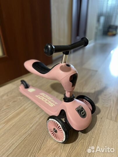Самокат-беговел scoot and ride 2 в 1