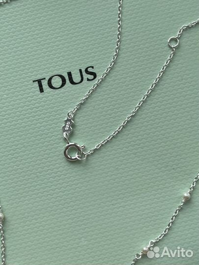 Цепочка с подвеской tous