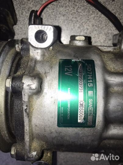 Комплект компрессора рефрежиратора nissan cabstar