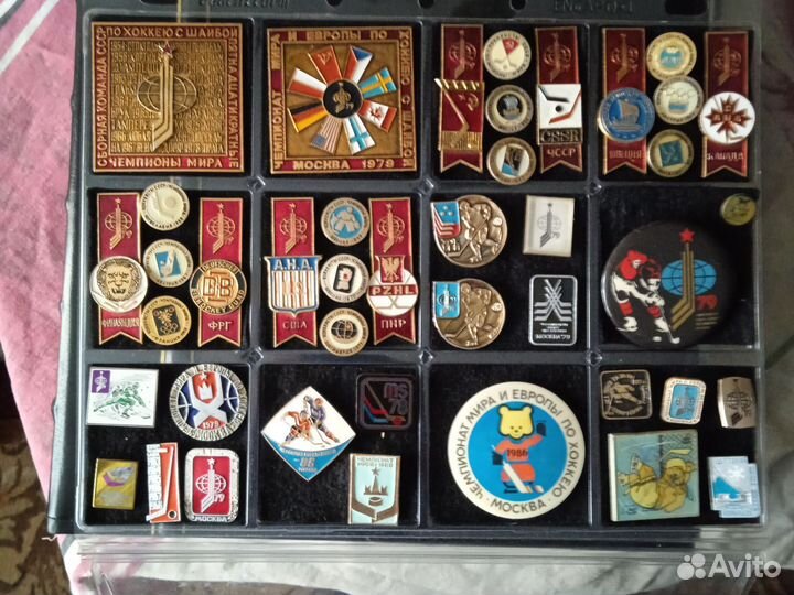 Хоккей-значки