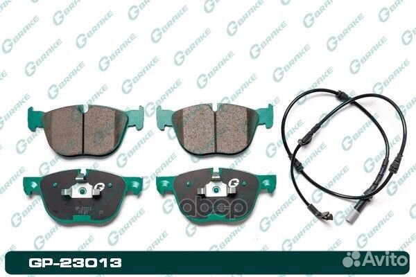 Колодки тормозные GP23013 gbrake
