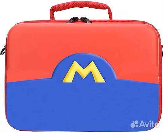 Чехол-сумка для консоли и аксессуаров Storage Bag для Ninetdno Switch (Super Mario)