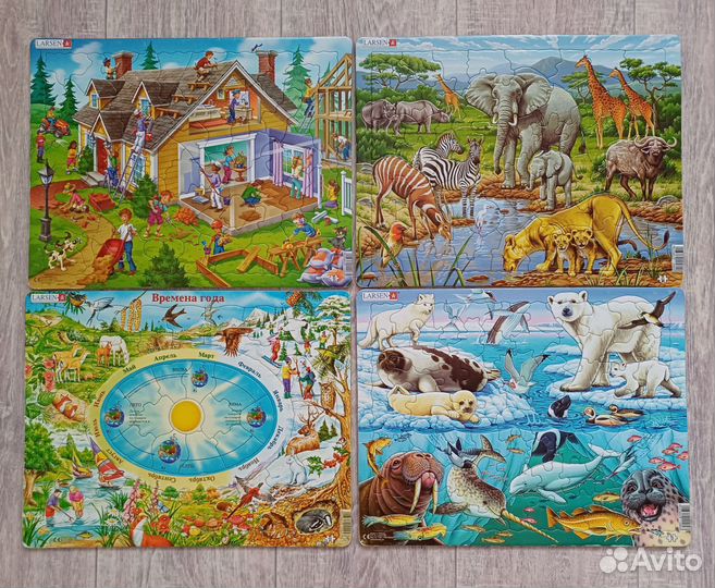 Пазлы larsen, goki, dodo