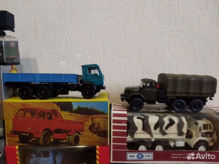Грузовики СССР, наш автопром, cararama, иномарки