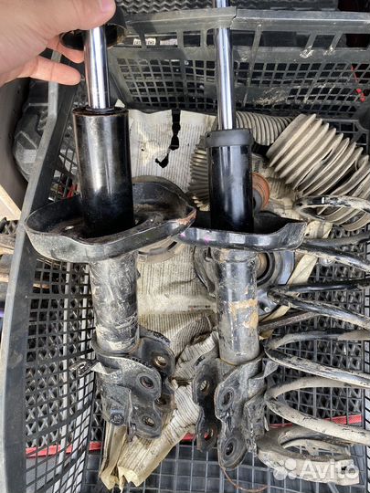 Стойки sat,пружины задние заниженые