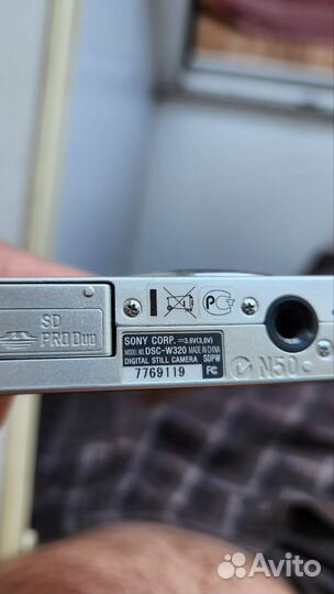 Фотоаппарат Sony cyber shot DSC-W320